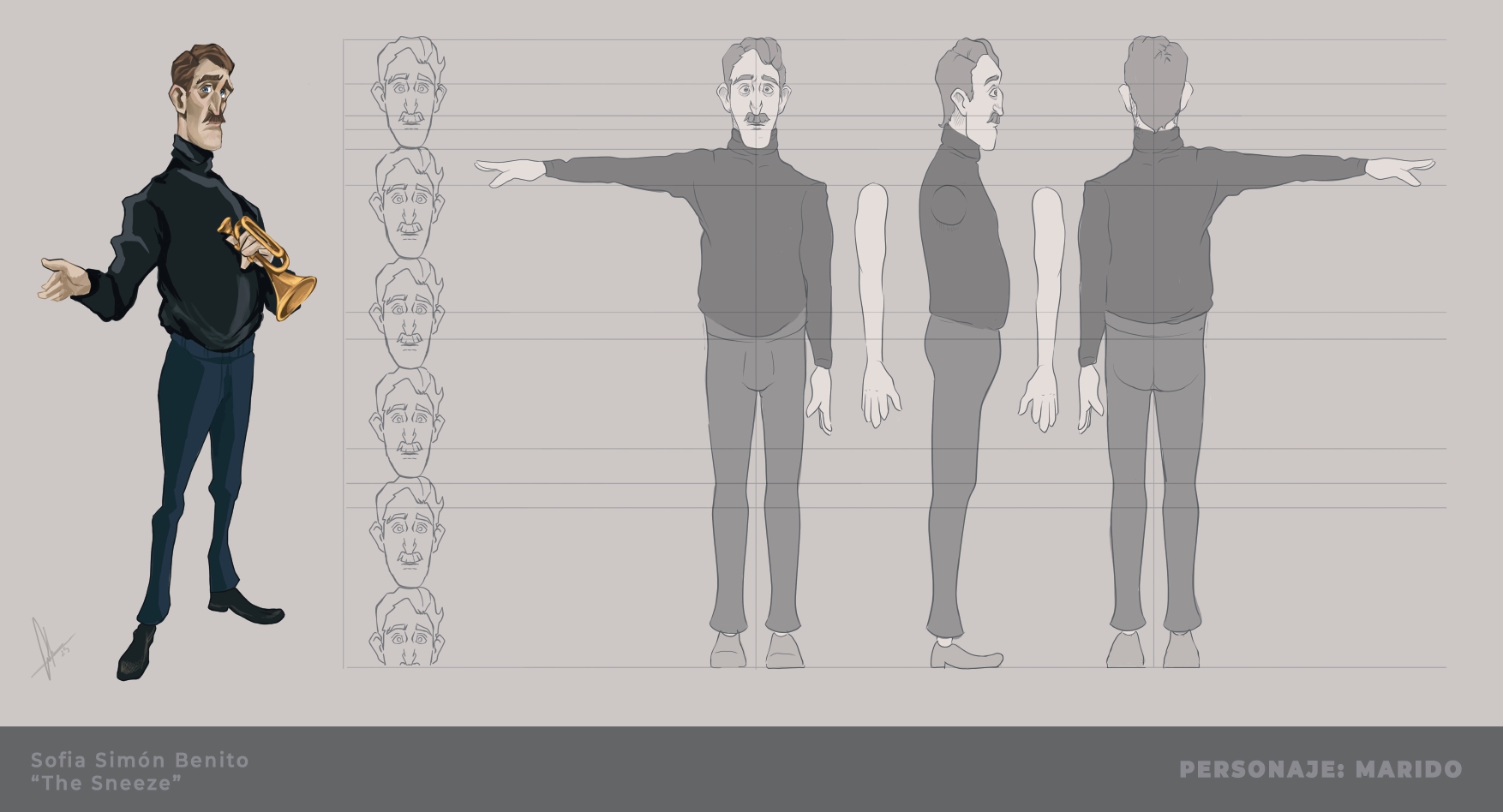Marido model sheet 1