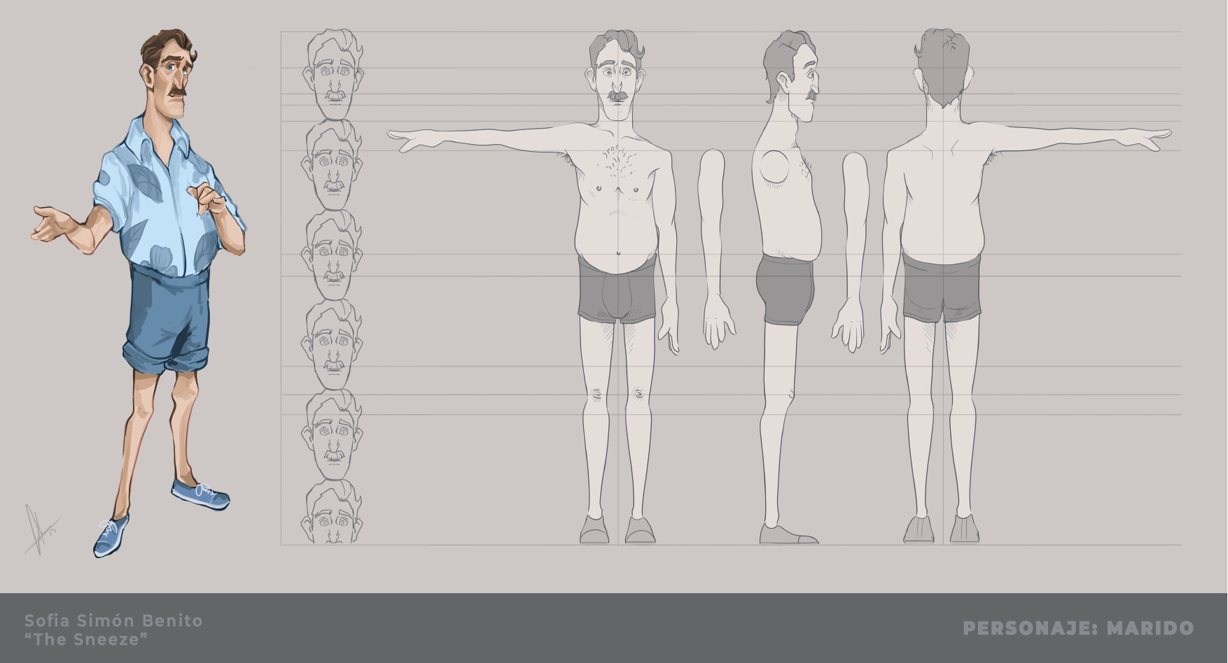 Marido model sheet 2